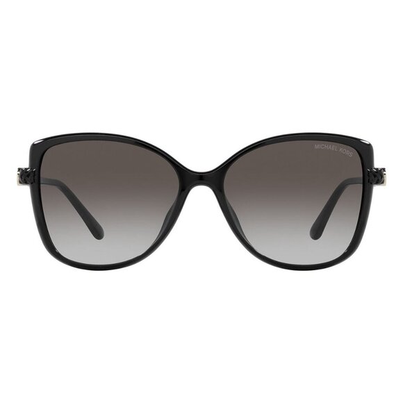 New MICHAEL KORS Malta Black Butterfly MK2181U 30058G Sunglasses Women - Picture 2 of 4